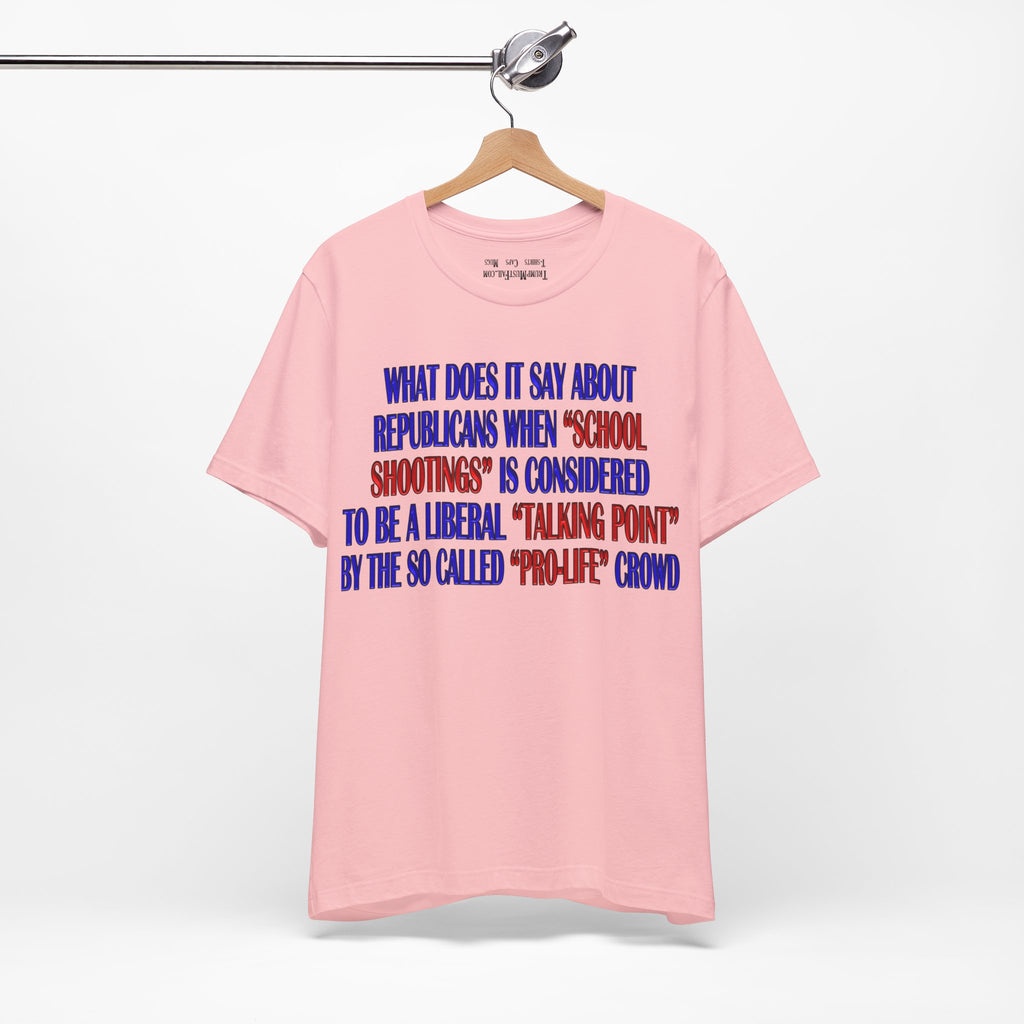 TALKING POINT T-SHIRT/PINK