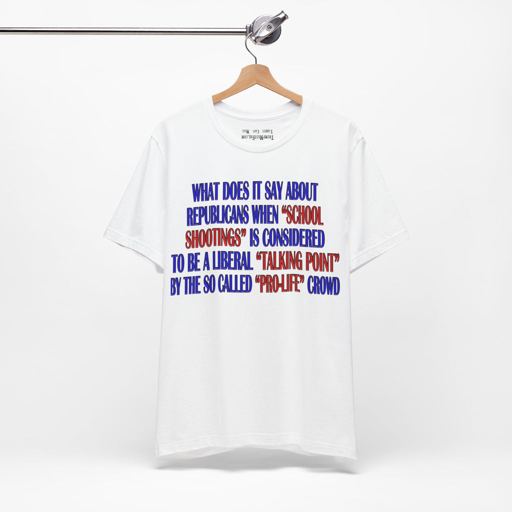 TALKING POINT T-SHIRT/WHITE