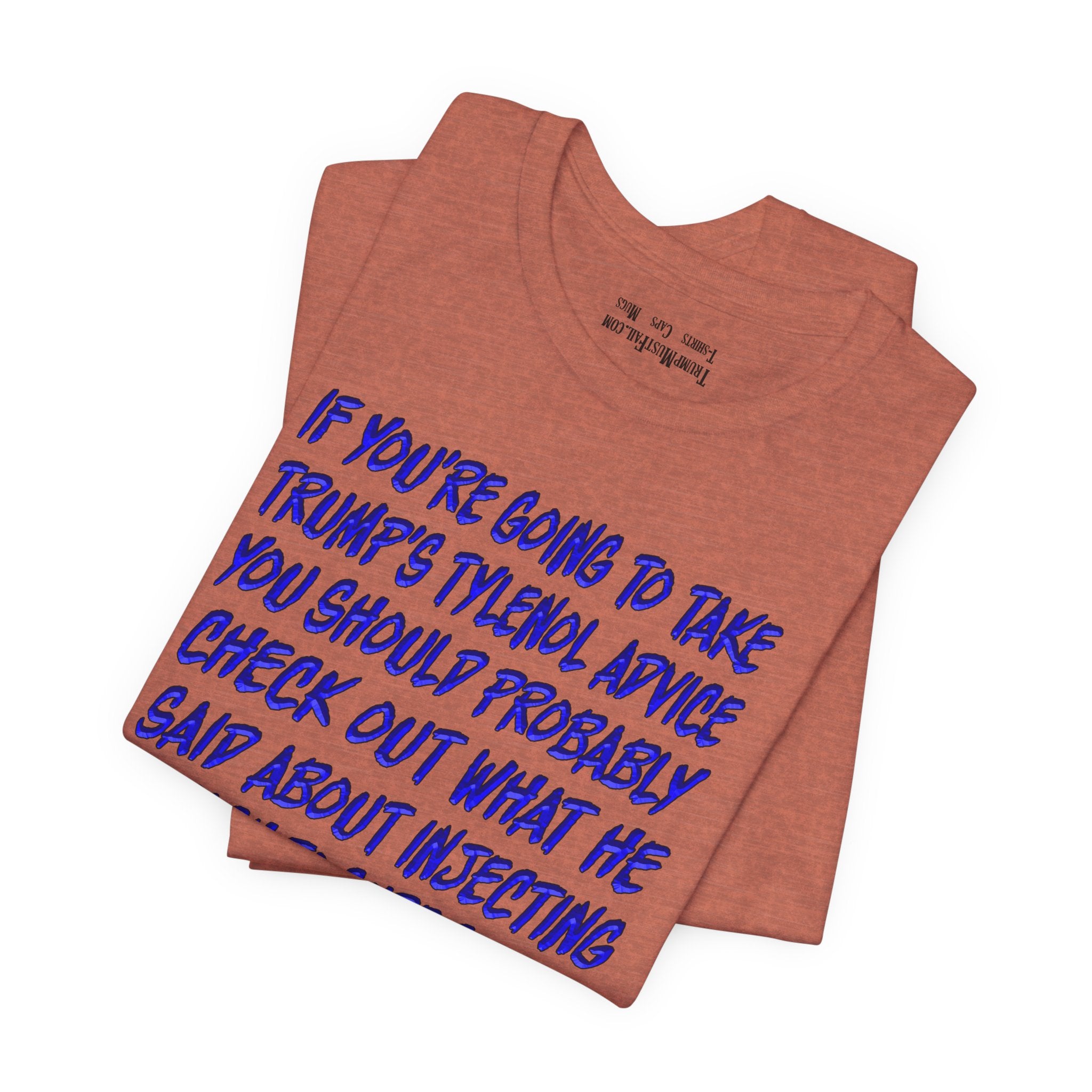 TYLENOL ADVICE T-SHIRT/HEATHER CLAY