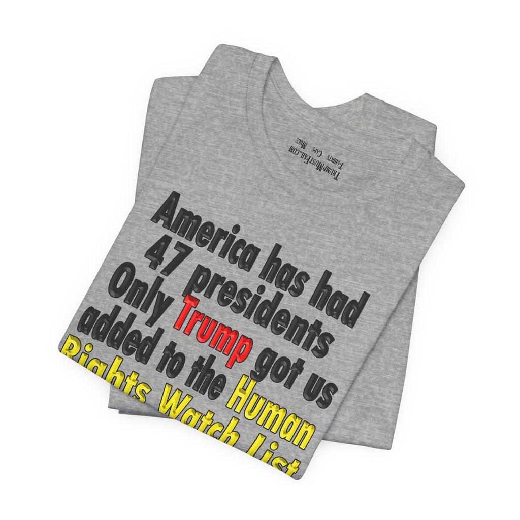 WATCH WISH T-SHIRT/ATHLETIC HEATHER