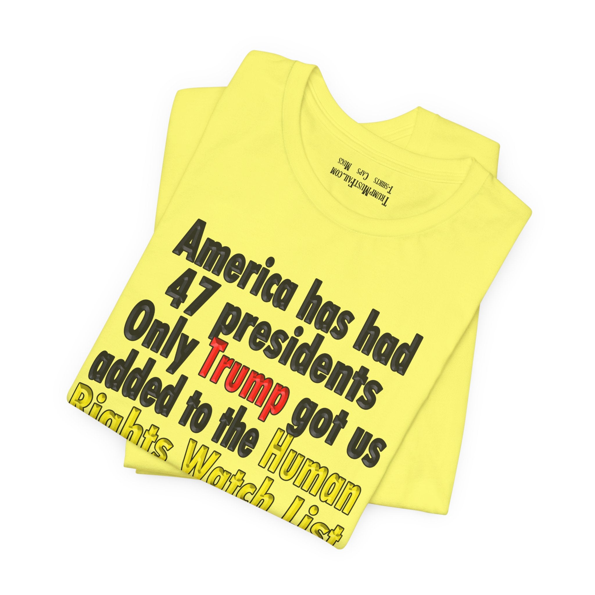 WATCH WISH T-SHIRT/YELLOW