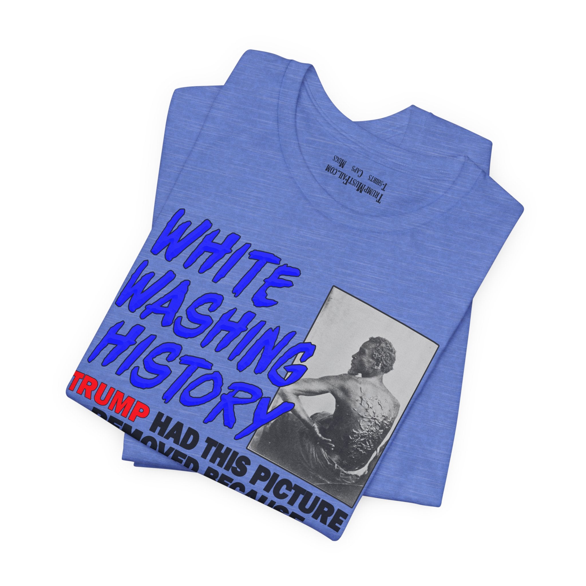 WHIPPING T-SHIRT/HEATHER COLUMBIA BLUE