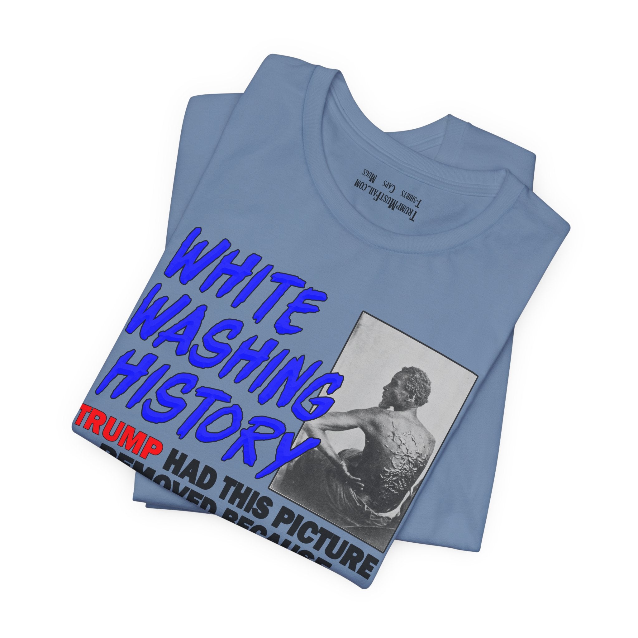 WHIPPING T-SHIRT/STEEL BLUE