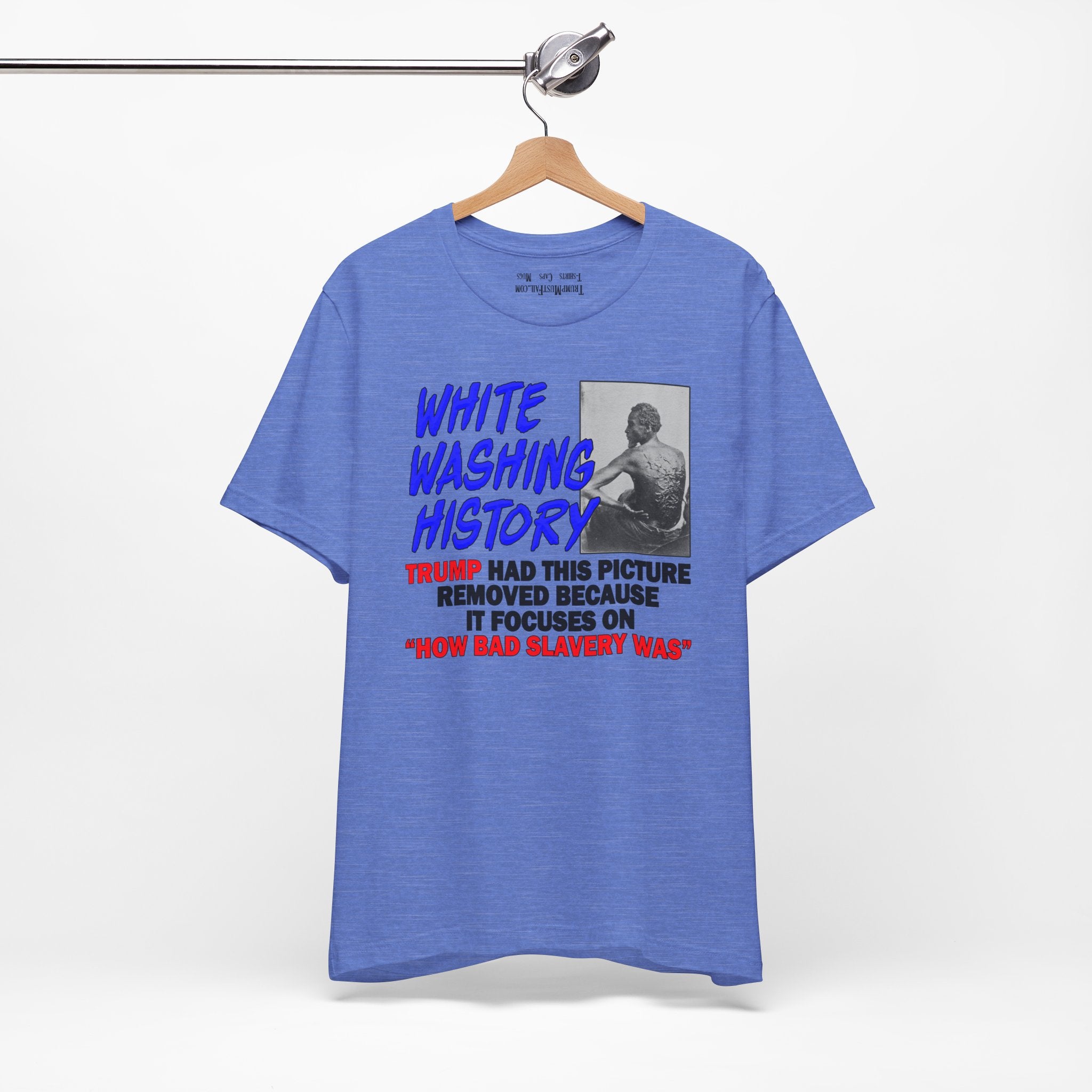 WHIPPING T-SHIRT/HEATHER COLUMBIA BLUE