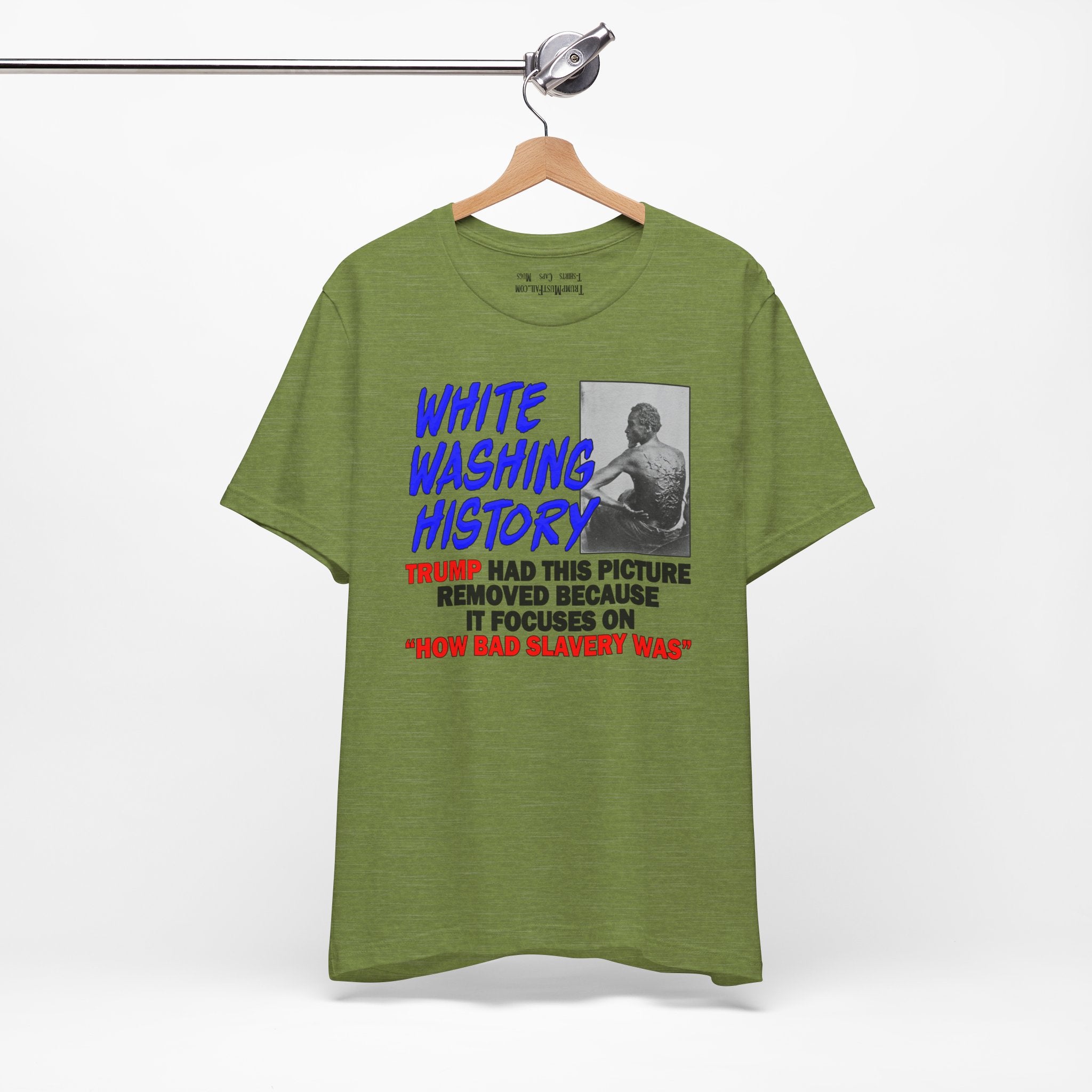 WHIPPING T-SHIRT/HEATHER GREEN