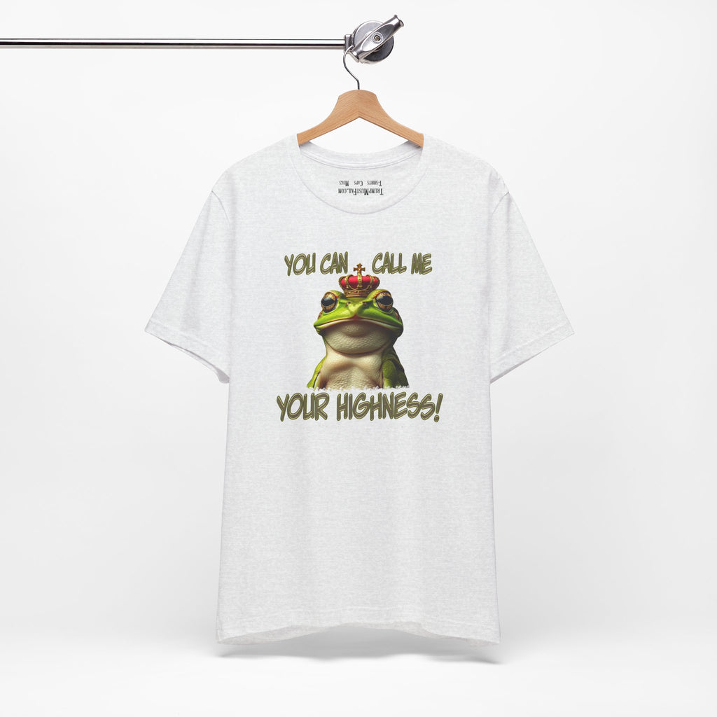 YOUR HIGHNESS T-SHIRT/ASH