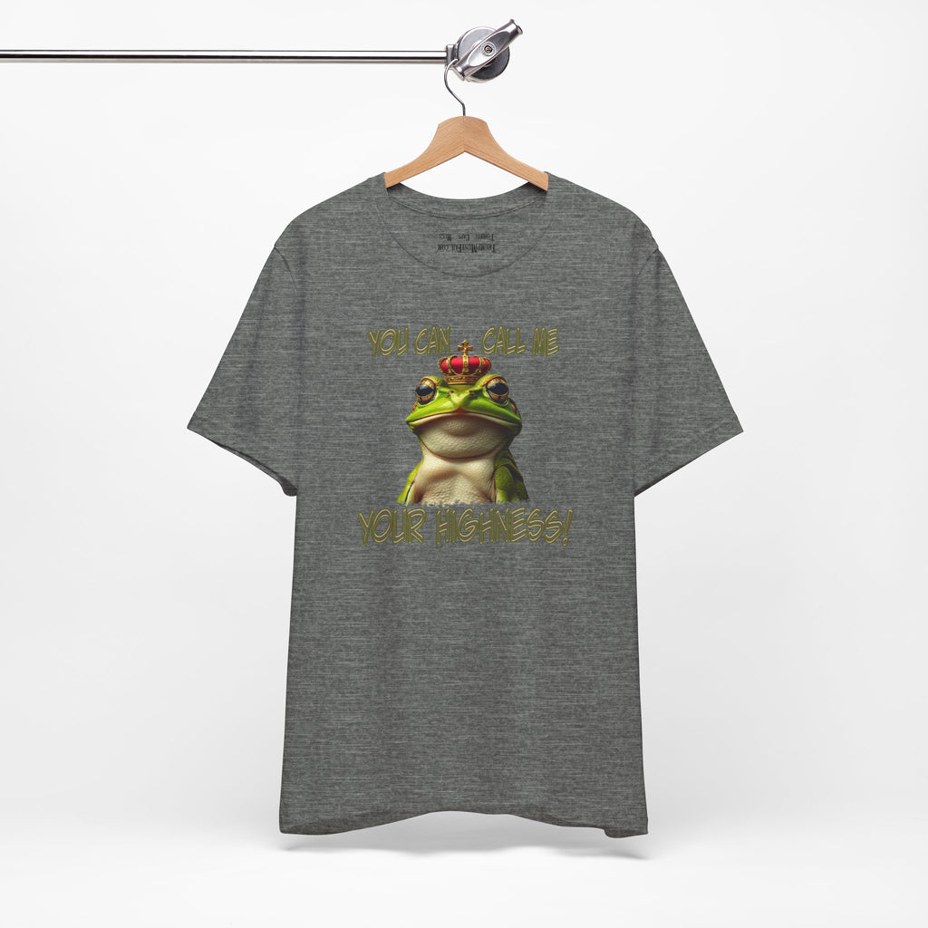 YOUR HIGHNESS T-SHIRT/DEEP HEATHER