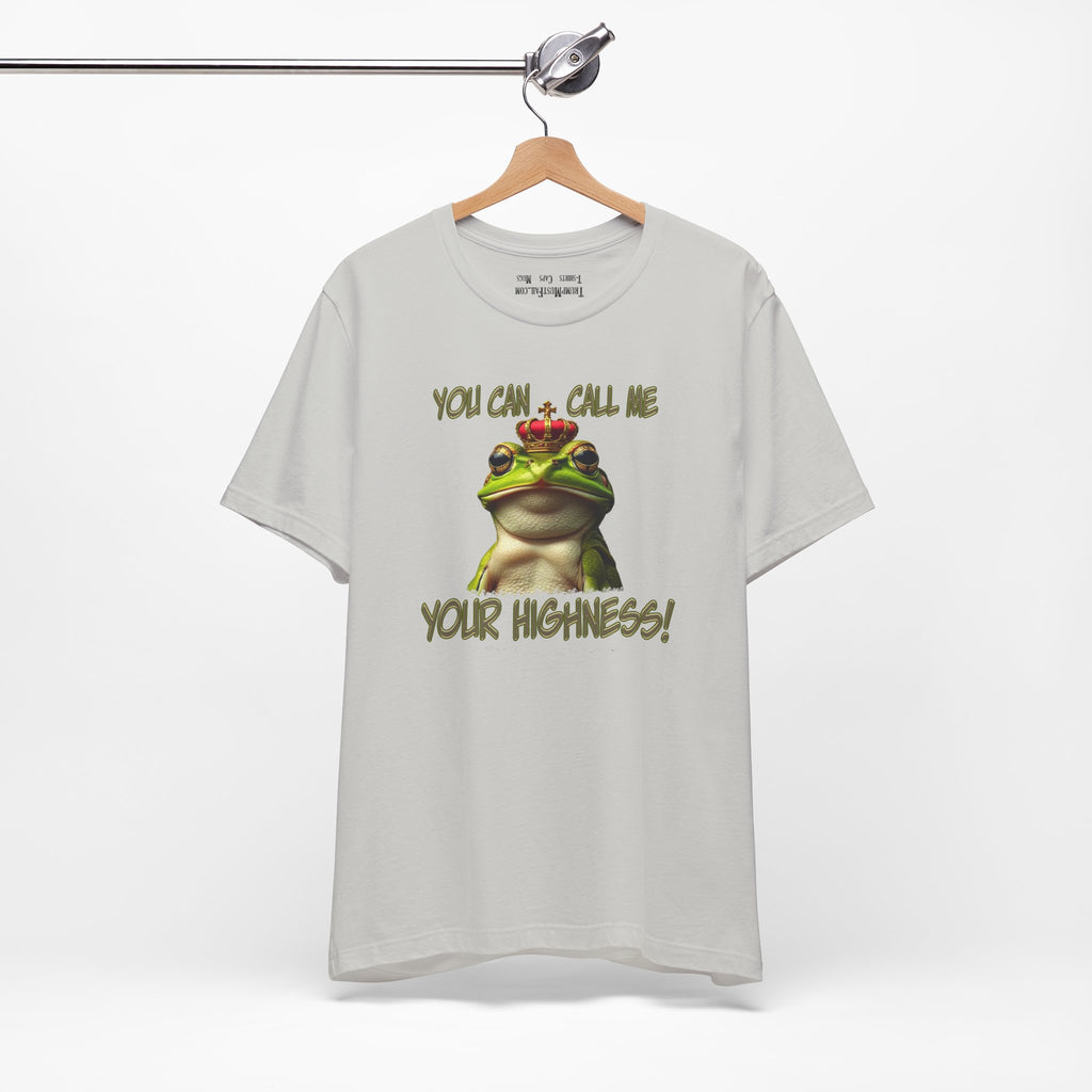 YOUR HIGHNESS T-SHIRT/ATHLETIC HEATHER