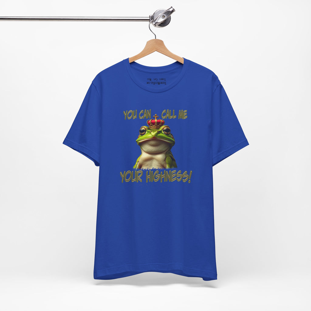 YOUR HIGHNESS T-SHIRT/TRUE ROYAL